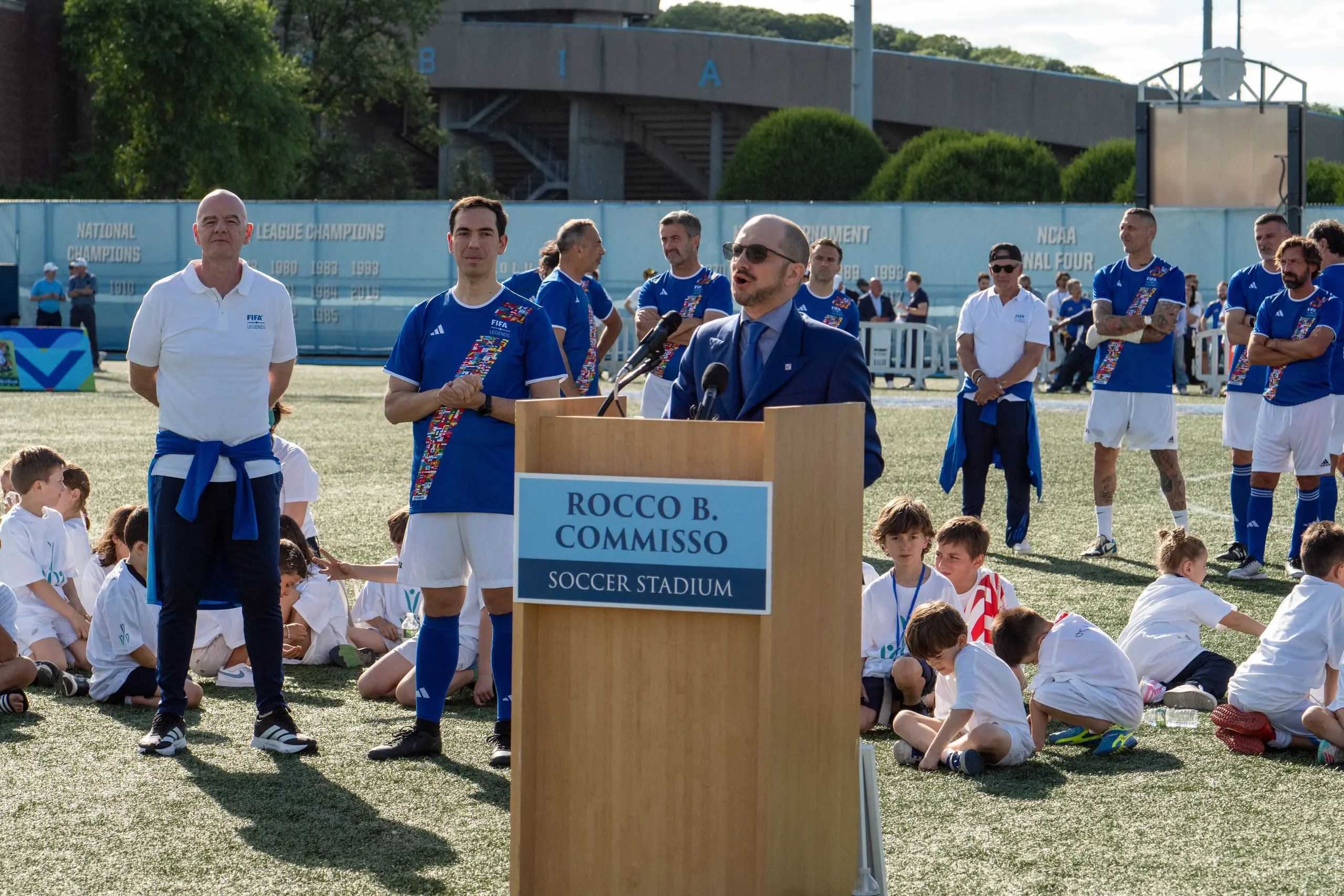 Ruby Commisso Commisso davanti alla FIFA: